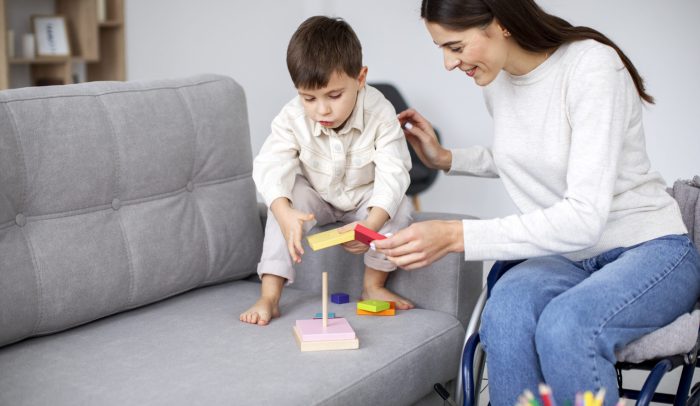 child-helping-his-disabled-mother